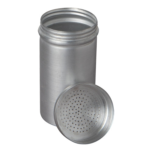 EMGA grote aluminium peperstrooier detail – kruidenstrooier voor de horeca