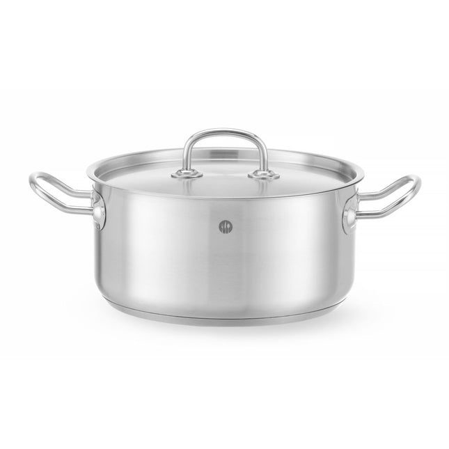 Hendi kookpan rvs laag 240x115 mm 5 l Kitchen Line voor restaurant en professionele keuken