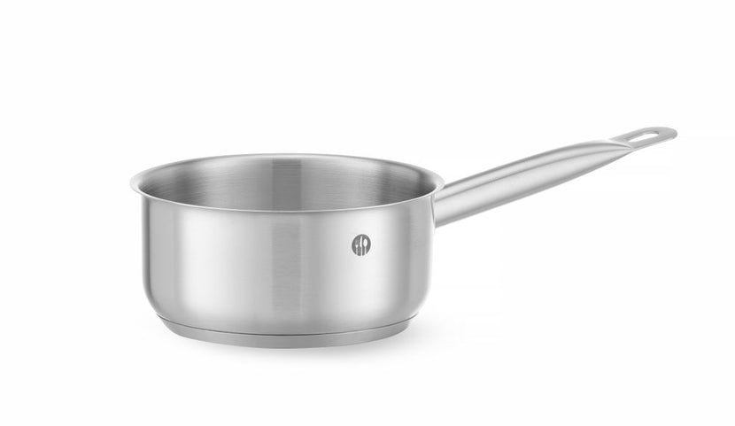 Hendi steelpan rvs 1,5 l 160x75 mm Kitchen Line – sauspan met lange steel voor de keuken