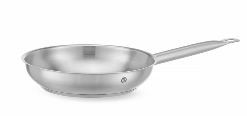 Hendi koekenpan rvs 240x45 mm Kitchen Line – roestvrijstalen bakpan voor keuken en restaurant