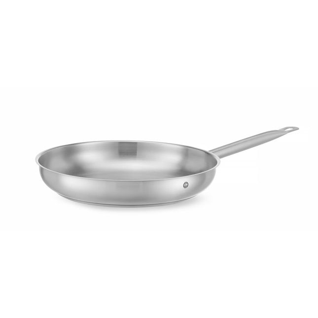 Hendi koekenpan rvs 350x55 mm Kitchen Line – extra grote bakpan voor grootkeuken en catering