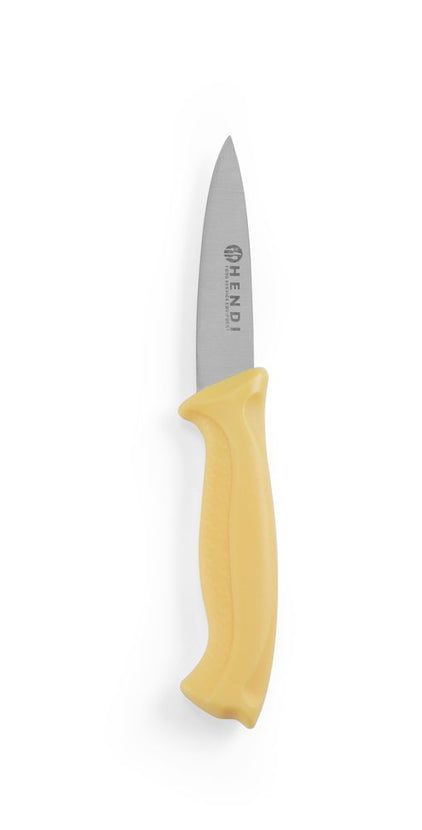 Hendi set van 6 schilmesjes 90 mm voor hygiënisch snijwerk in restaurant en grootkeuken