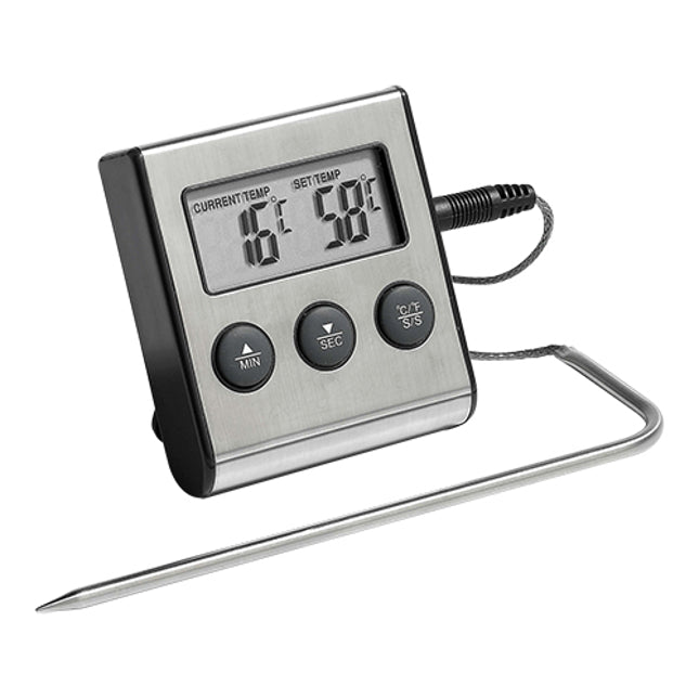 EMGA Kerntemperatuurmeter met kabel 100 cm – meting voor HACCP in de keuken