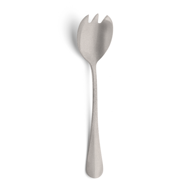 Amefa Baguette Stonewash slavork 20,5 cm – mat rvs serveervork voor buffet