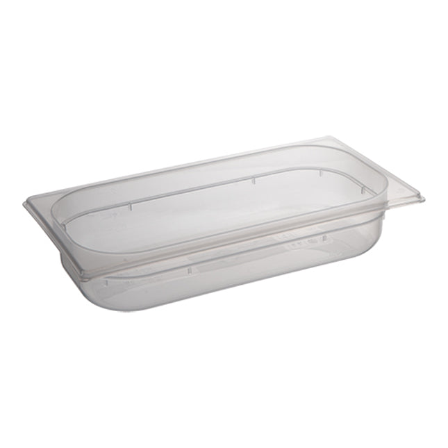 EMGA GN-bak PP 1/3 65 mm – smalle ondiepe bak voor saladebar en toppings