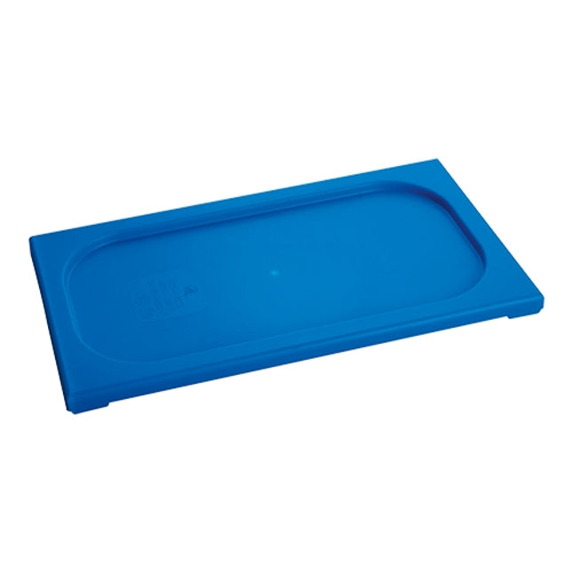 EMGA GN-deksel PP 1/3 blauw – blauw afsluitdeksel voor GN-bak in de horeca