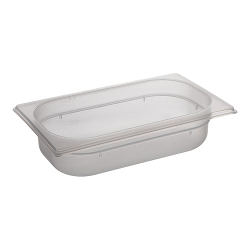 EMGA GN-bak PP 1/4 65 mm – kleine ondiepe bak voor garnituur en toppings