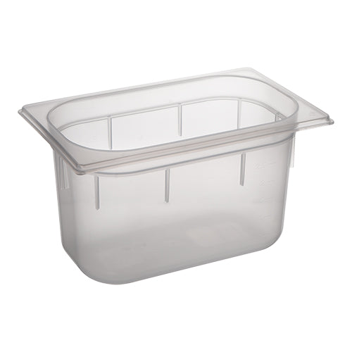 EMGA GN-bak PP 1/4 150 mm – diepe kwart GN-bak voor opslag en saladebar