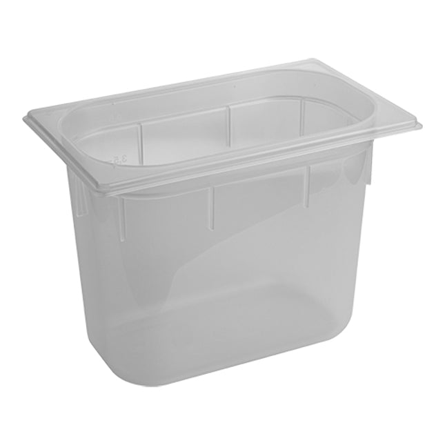 EMGA GN-bak PP 1/4 200 mm – extra diepe kwart bak voor keuken en catering