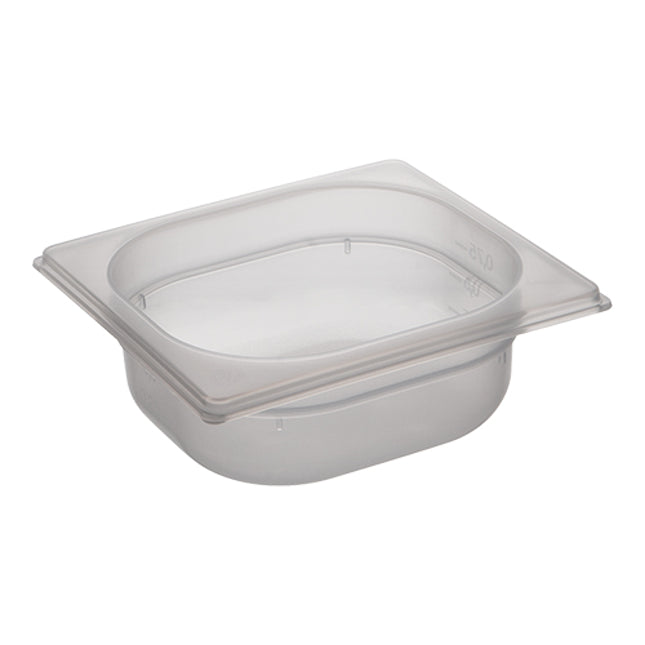 EMGA GN-bak PP 1/6 65 mm – kleine GN-bak voor sauzen en garnering