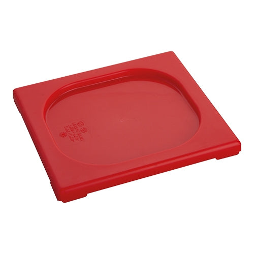 EMGA GN-deksel PP 1/6 rood – rood deksel voor GN-bak 1/6 in de keuken