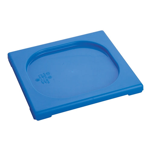 EMGA GN-deksel PP 1/6 blauw – blauw deksel voor GN-bak 1/6 in de horeca