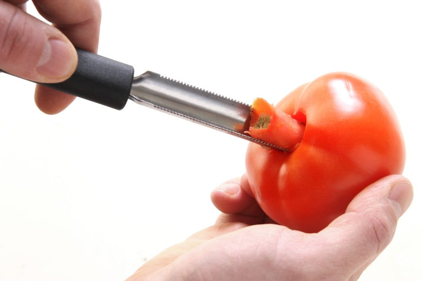 Roestvrijstalen groenteboor Hendi 220 mm voor het uithollen van courgette en aubergine