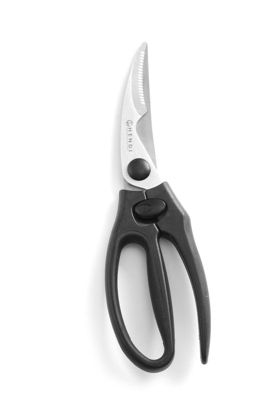 Hendi wildschaar 240 mm met PP-greep – stevige gevogelteschaar voor slagerij en restaurant