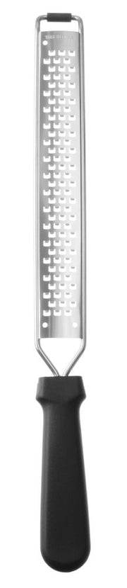Hendi smalle rasp rvs grof 35x220/390 mm met PP-greep – grove rasp voor kaas en groente