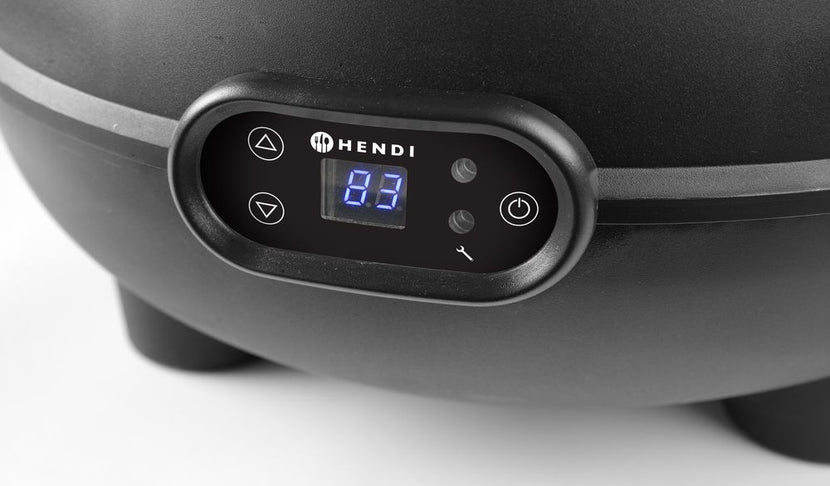 Hendi Eco soepwarmer 8 l digitaal – nauwkeurige temperatuurregeling voor de horeca