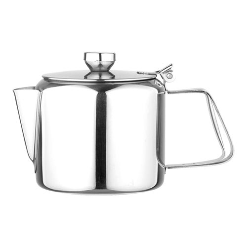 EMGA Theepot 0,6 L – RVS theepot voor tafelservice in restaurant en hotel