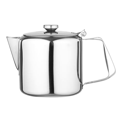 EMGA Theepot 1,5 liter – grote roestvrijstalen theepot voor buffet en zaal