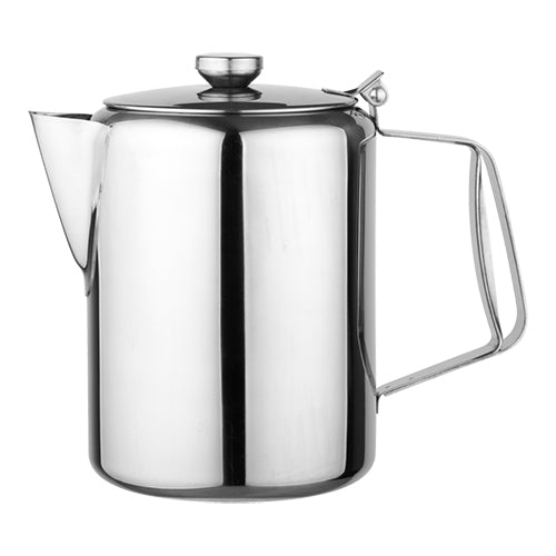 EMGA Koffiepot 2 liter – grote RVS koffiekan voor buffet en groepsservice