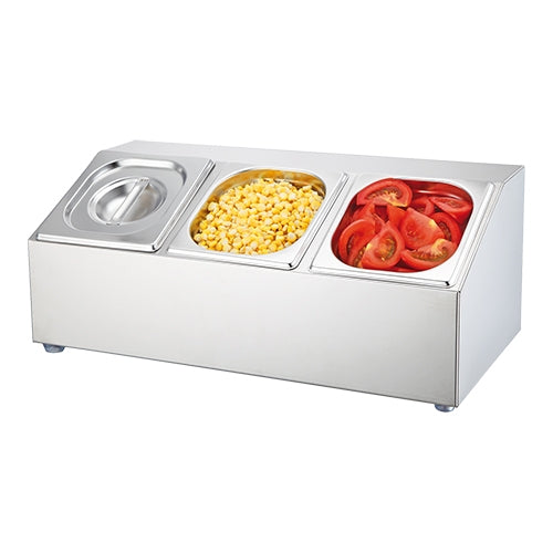 Garneerunit 3*1/6 GN-100 mm – EMGA