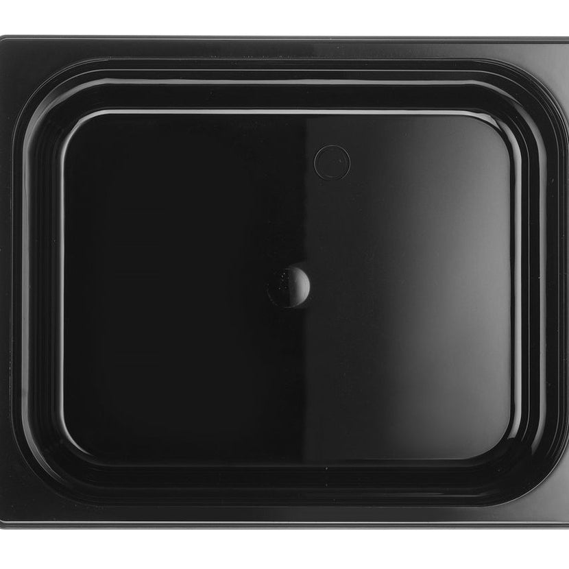 Detail Hendi zwarte GN 1/2 bak 150 mm – breukvast kunststof voor dagelijks cateringgebruik