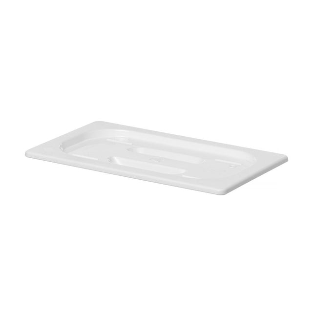 Hendi gastronormdeksel 1/4 polycarbonaat wit – smal wit GN-deksel voor bar en keuken