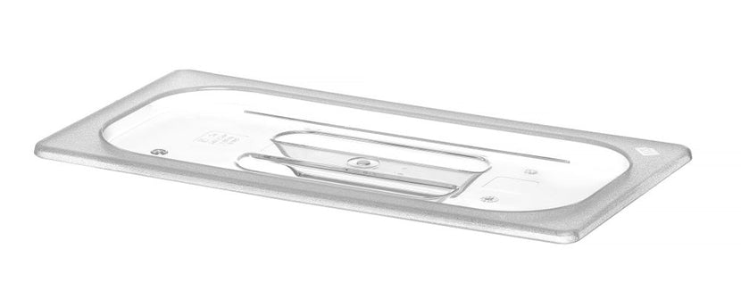 Hendi gastronormdeksel 1/3 zonder uitsparing polycarbonaat transparant voor saladette en buffet