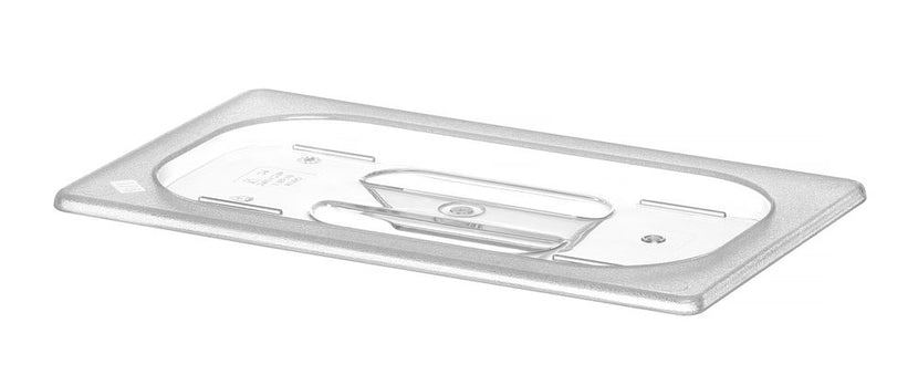 Hendi gastronormdeksel 1/4 zonder uitsparing polycarbonaat transparant voor bar en saladette