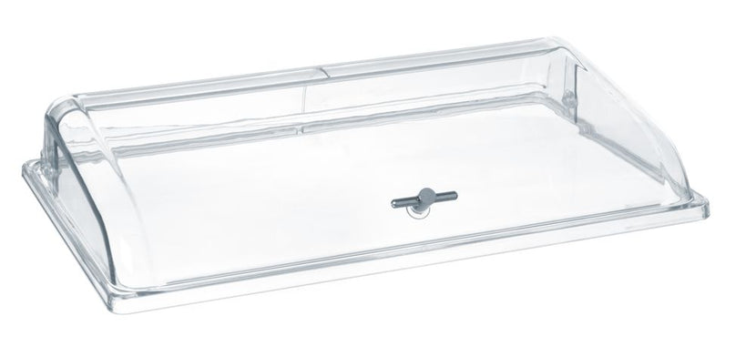 Hendi roltopdeksel GN 1/1 95 mm polycarbonaat – rolluikdeksel voor buffet en zelfbediening