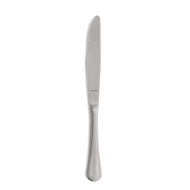 Amefa Baguette Stonewash tafelmes 24,5 cm – mat gestraald rvs mes voor restaurants