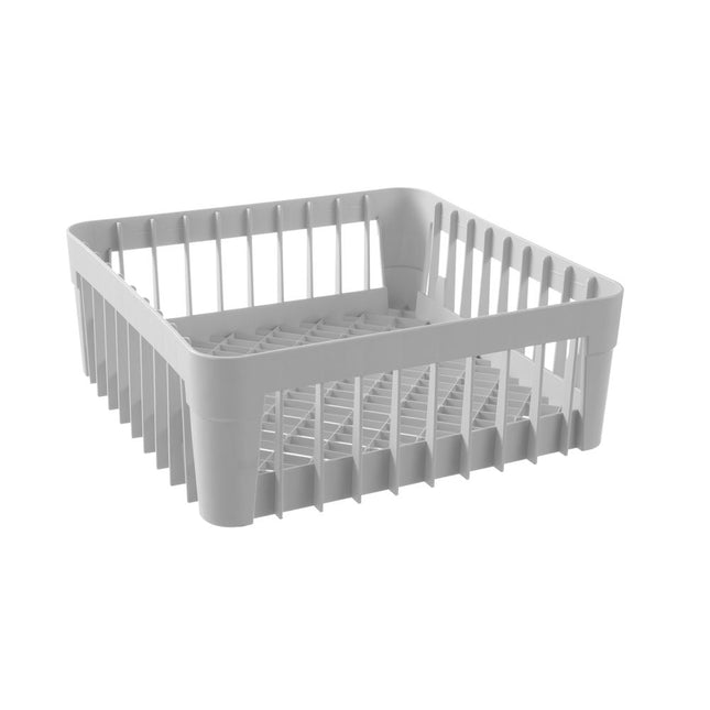 Hendi vaatwaskorf voor glazen 400x400x150 mm – glazenkorf voor bar en horecavaatwasser