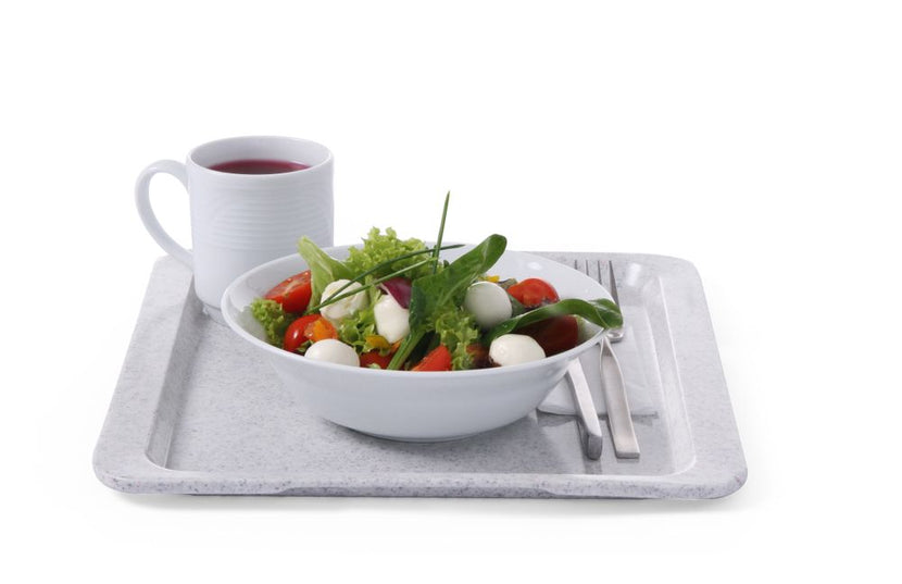 Hendi dienblad graniet GN 1/2 Polyform – slipvast serveerblad voor restaurant en hotel