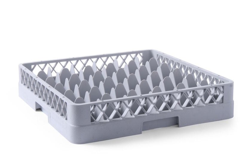 Hendi vaatwaskorf 36 vaks, vak 73x73x88 mm – korf voor borrelglazen en kopjes in de horeca