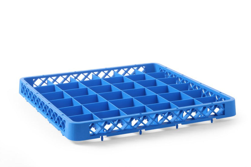 Hendi vaatwaskorf opzetstuk 36 vaks, vak 73x73x42 mm – vakverdeling voor kleine glazen