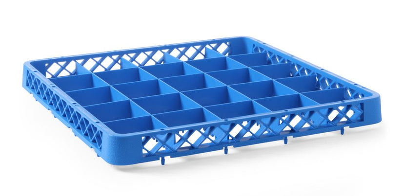 Hendi vaatwaskorf opzetstuk 25 vaks, vak 88x88x42 mm – inzet voor glazen in de bar