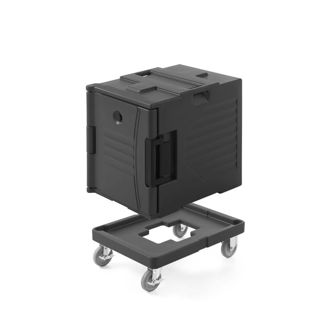 Hendi trolley voor thermocontainer – verrijdbaar onderstel voor voedseltransport in de catering