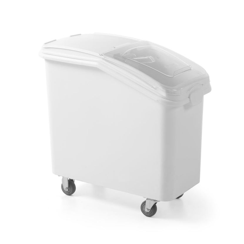 Hendi voedseltrolley 98 liter – grote geïsoleerde wagen voor warm voedseltransport