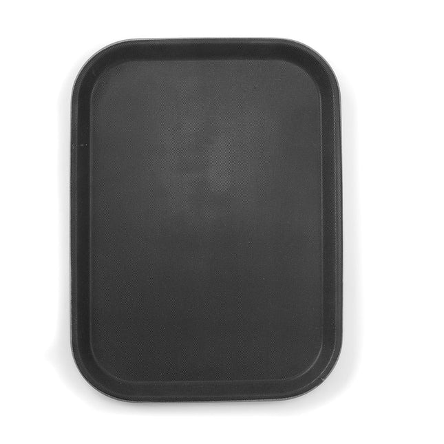 Hendi dienblad zwart 255x355 mm antislip PP – compact serveerblad voor bar en café