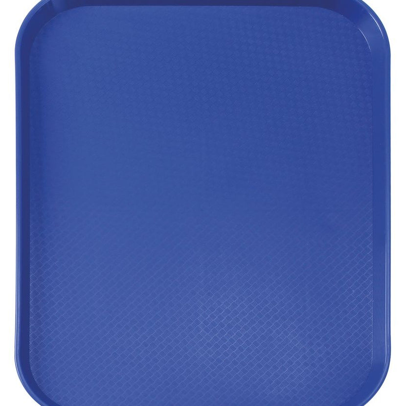 Hendi dienblad PP 265x345 mm blauw – kunststof serveerblad voor horeca en zelfbediening