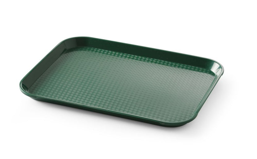 Hendi dienblad PP 265x345 mm groen – licht serveerblad voor kantine en cateringlijn