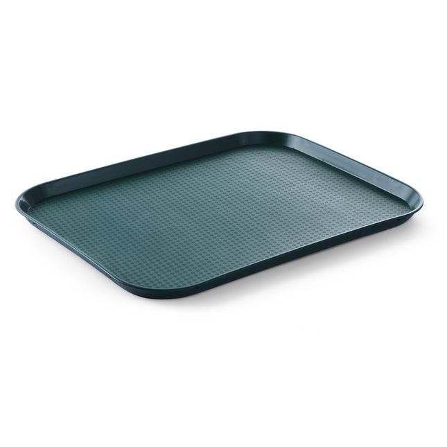 Hendi dienblad groen 350x450 mm polypropyleen – licht serveerblad voor catering en kantine