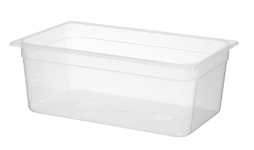Hendi gastronormbak GN 1/1 100 mm polypropyleen – lichte GN-bak voor keuken en catering