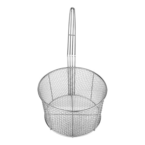 EMGA frituurmand RVS Ø 26 cm – roestvrijstalen mand voor friteuse en presentatie