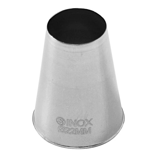 Spuitje RVS Glad 19/22 mm – EMGA