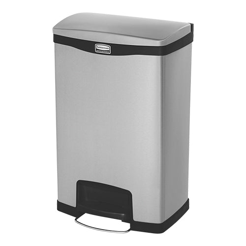 Pedaalafvalbak 50 liter RVS/Front – EMGA