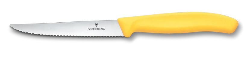 Victorinox barmes met ergonomisch heft geel – professioneel snijmes voor bar en horeca