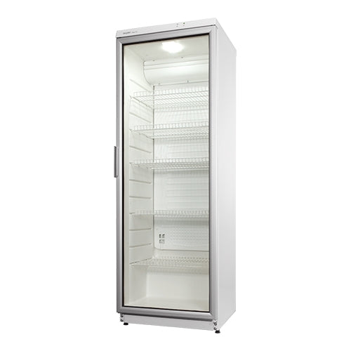 EMGA koelkast hoog 350 liter met glasdeur – ruime displaykoeler voor café en bar