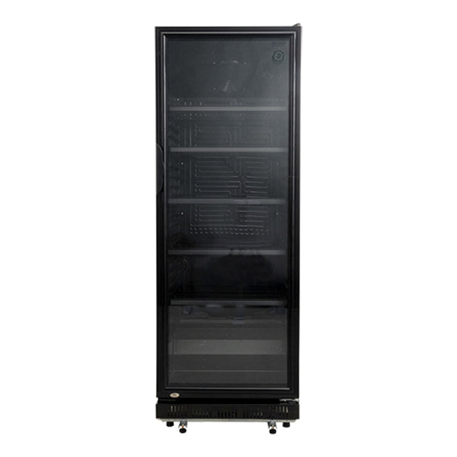 EMGA koelkast hoog 360 liter met glasdeur – professionele drankenkoeling voor horeca