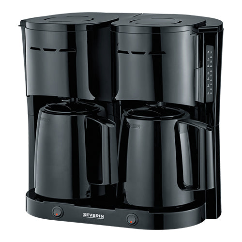 EMGA koffiezetapparaat met 2 thermoskannen – dubbele filterkoffie voor grote groepen