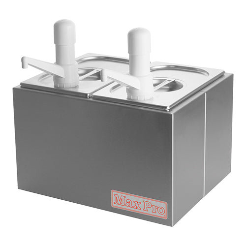 EMGA Maxpro dispenser 2x 1/4 type L2 – dubbele bordendispenser voor selfservice